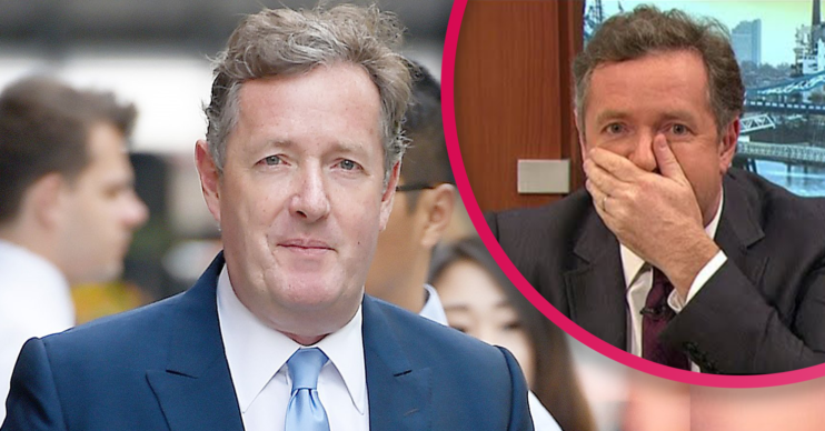 Piers Morgan injury