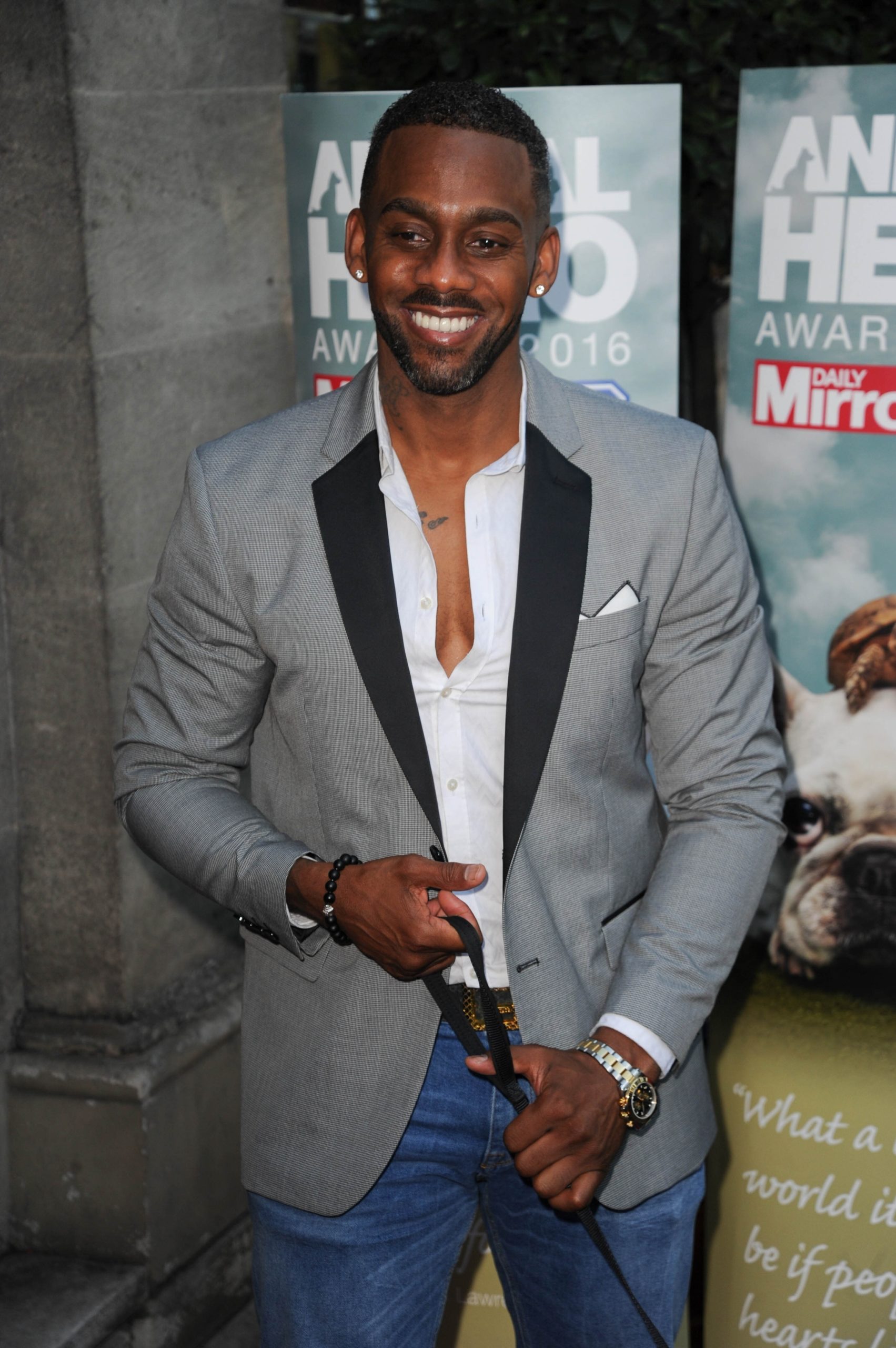 Richard Blackwood, whose mum has died