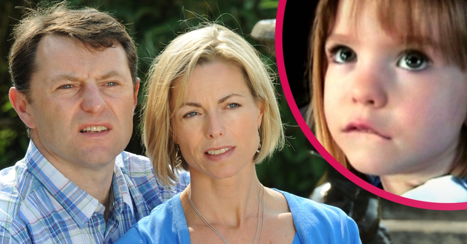 Gerry, Kate and Madeleine McCann