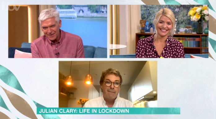 Holly Phil Julian Clary This Morning