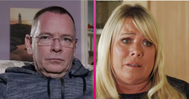 Ian and Sharon and Dennis EastEnders
