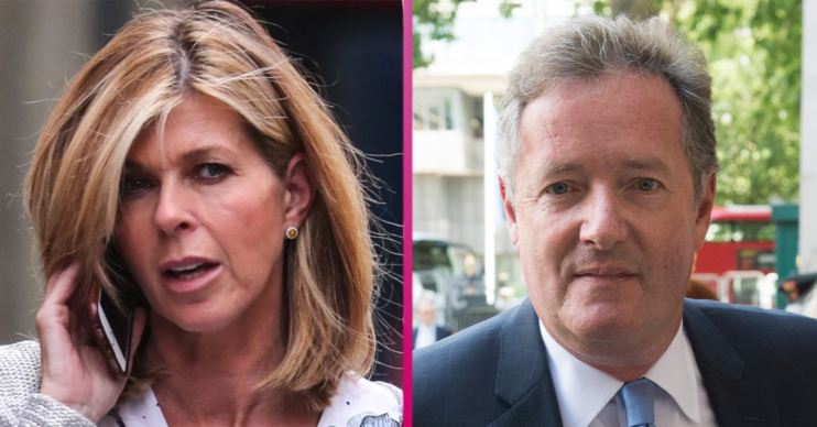 Kate Garraway Piers Morgan GMB