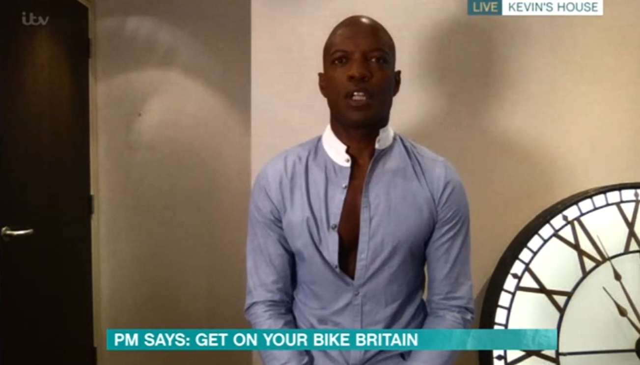 Kevin Adams shirt on This Morning ITV