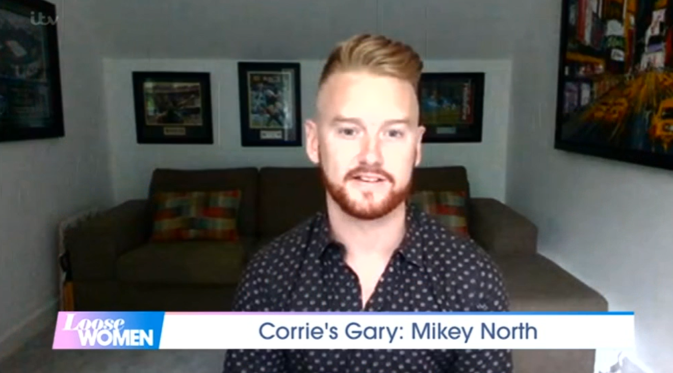 Loose Women Mikey North Coronation Street Credit: ITV