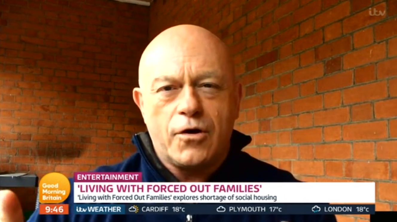 Lorraine and Ross Kemp ITV