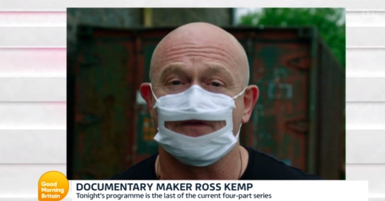 Lorraine and Ross Kemp ITV