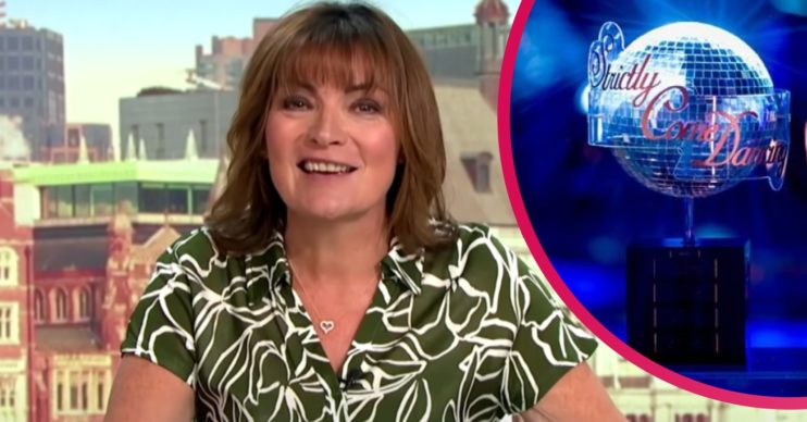 Lorraine Strictly Credit: ITV/BBC