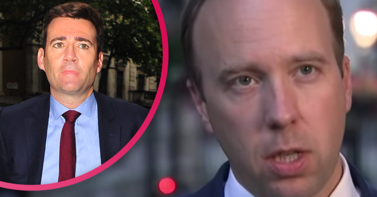 Is the UK going back into lockdown Andy Burnham Matt Hancock new lockdown restrictions