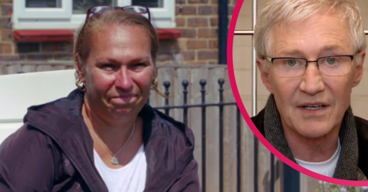 Paul O'Grady and Rachel on For the Love of Dogs