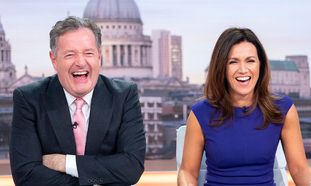 Piers Morgan Susanna Reid GMB