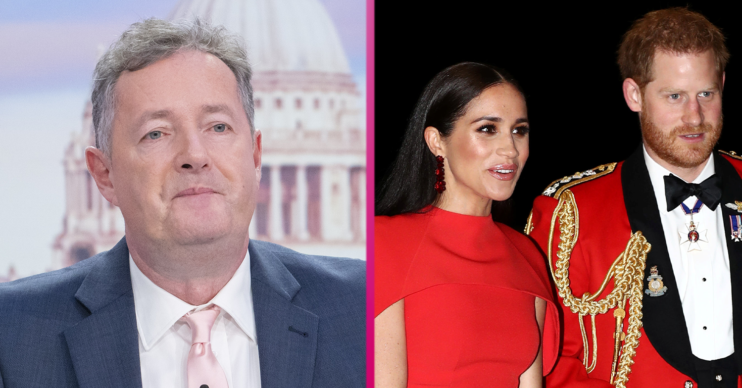 Piers Morgan Meghan Markle Prince Harry book