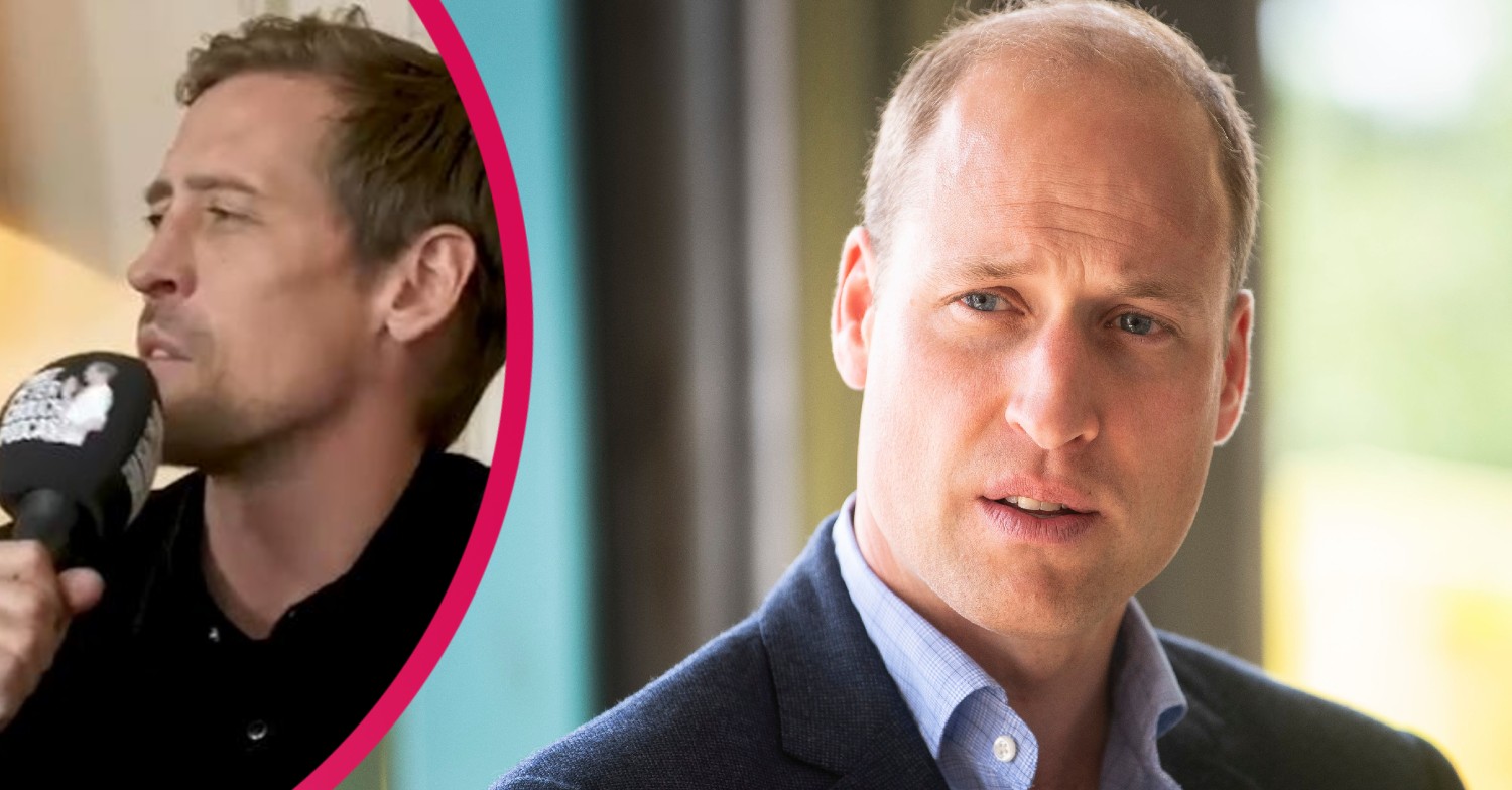 Prince William, Peter Crouch