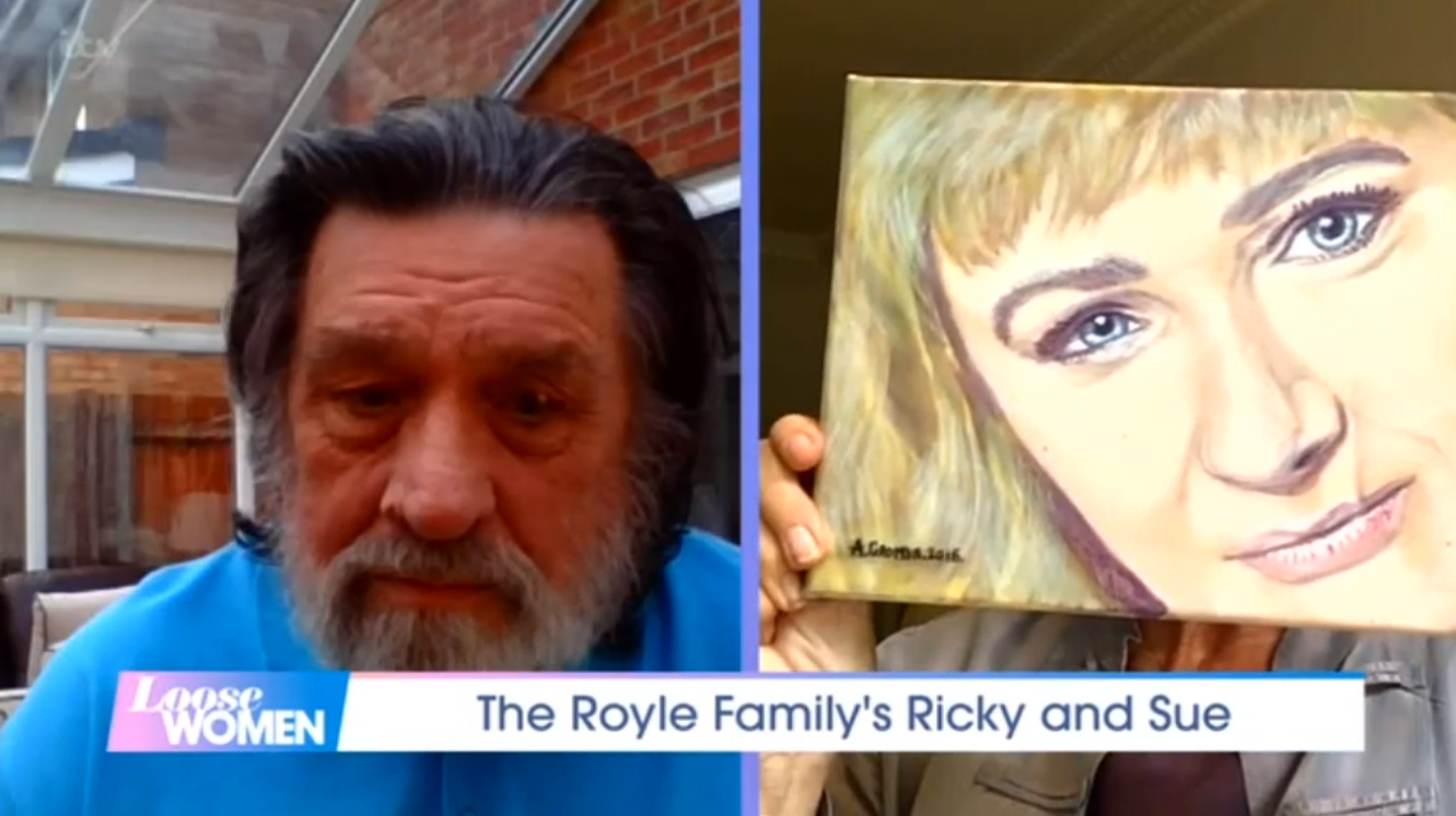 Ricky Tomlinson Sue Johnston Loose Women ITV