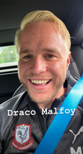 Olly Murs blond hair