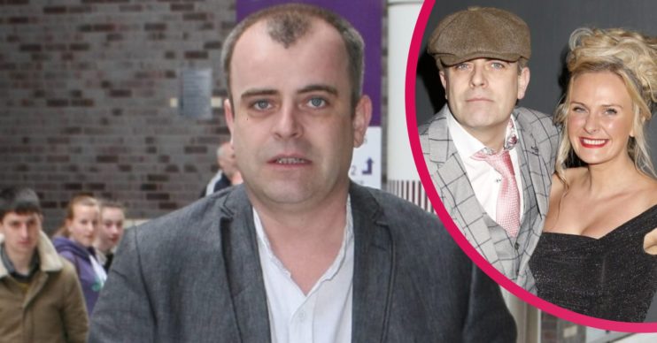 Simon Gregson's Holiday with wife (Credit: SplashNews.com)