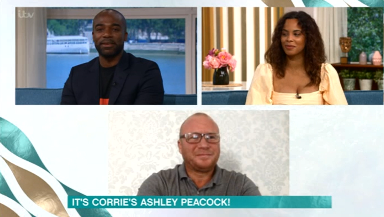 Steven Arnold This Morning Coronation Street Credit; ITV