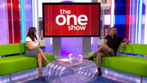 Kym Marsh and Amol Rajan on The One Show