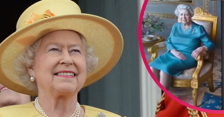 The Queen's response to painting