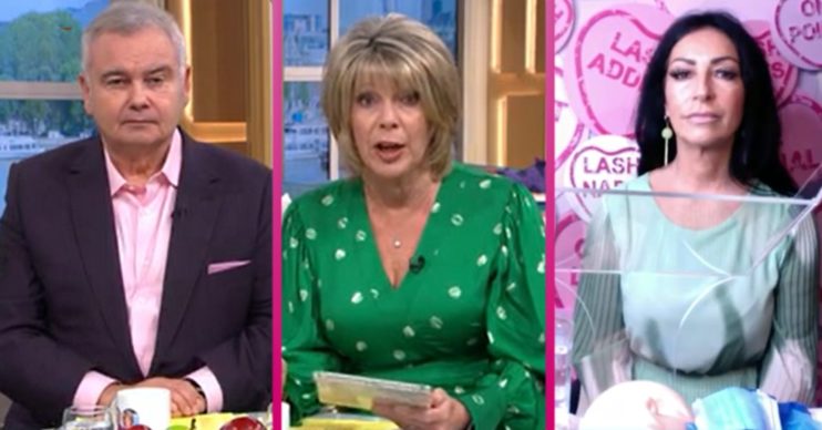 This Morning Ruth Eamonn Laura Grant sexism debate Credit: ITV