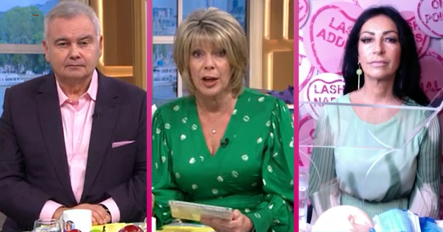 This Morning Ruth Eamonn Laura Grant sexism debate Credit: ITV