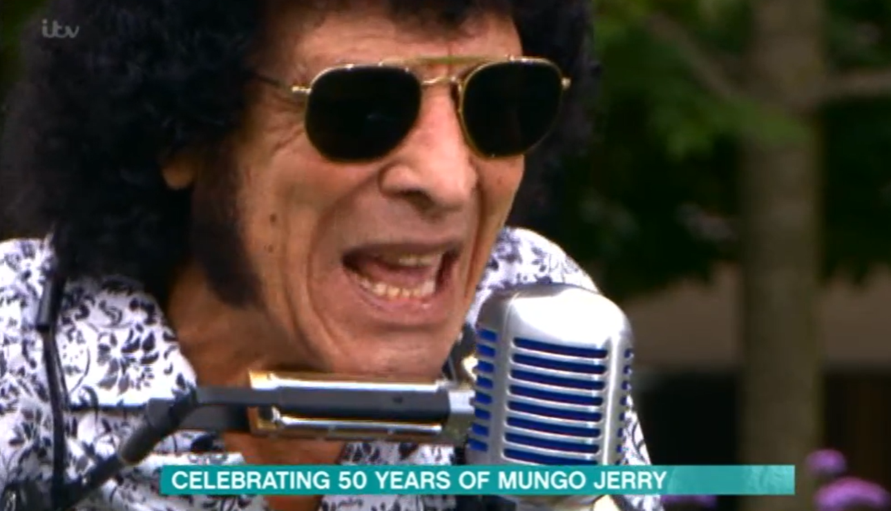 This Morning Mungo Jerry Ruth Langsford Eamonn Holmes Credit: ITV