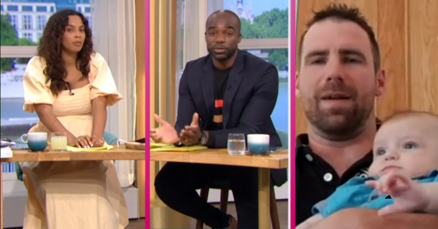 This Morning baby Lucifer Rochelle Ore Credit: ITV