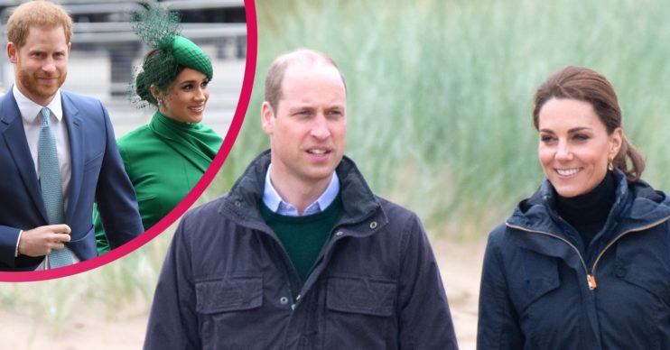 William, Kate, Harry and Meghan
