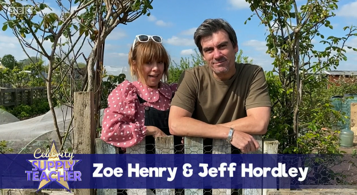 Emmerdale Zoe Henry Jeff Hordley Celebrity Supply teacher BBC