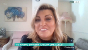 Adele impersonator on This Morning