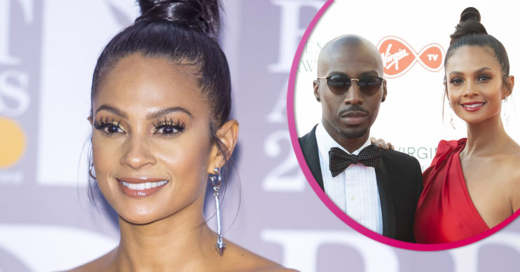 Alesha Dixon and husband