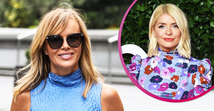 Amanda Holden and Holly Willoughby