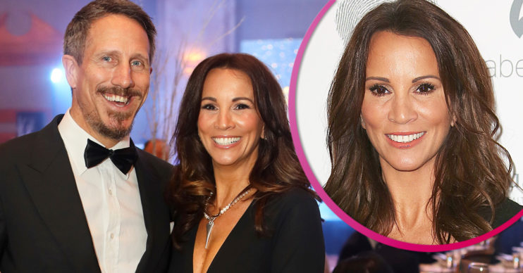 Andrea McLean and husband