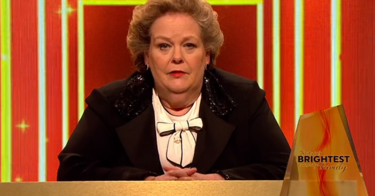 Anne Hegerty on Britain's Brightest family