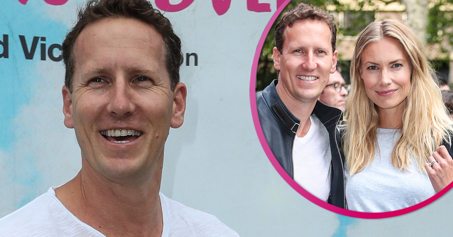 Brendan Cole and wife - wedding
