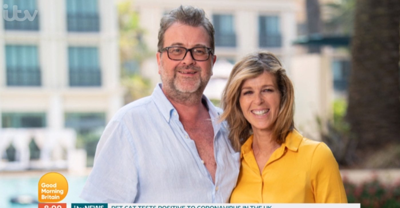 Kate Garraway and Derek