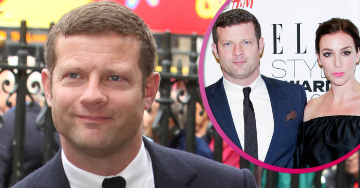 Dermot O'Leary and his wife
