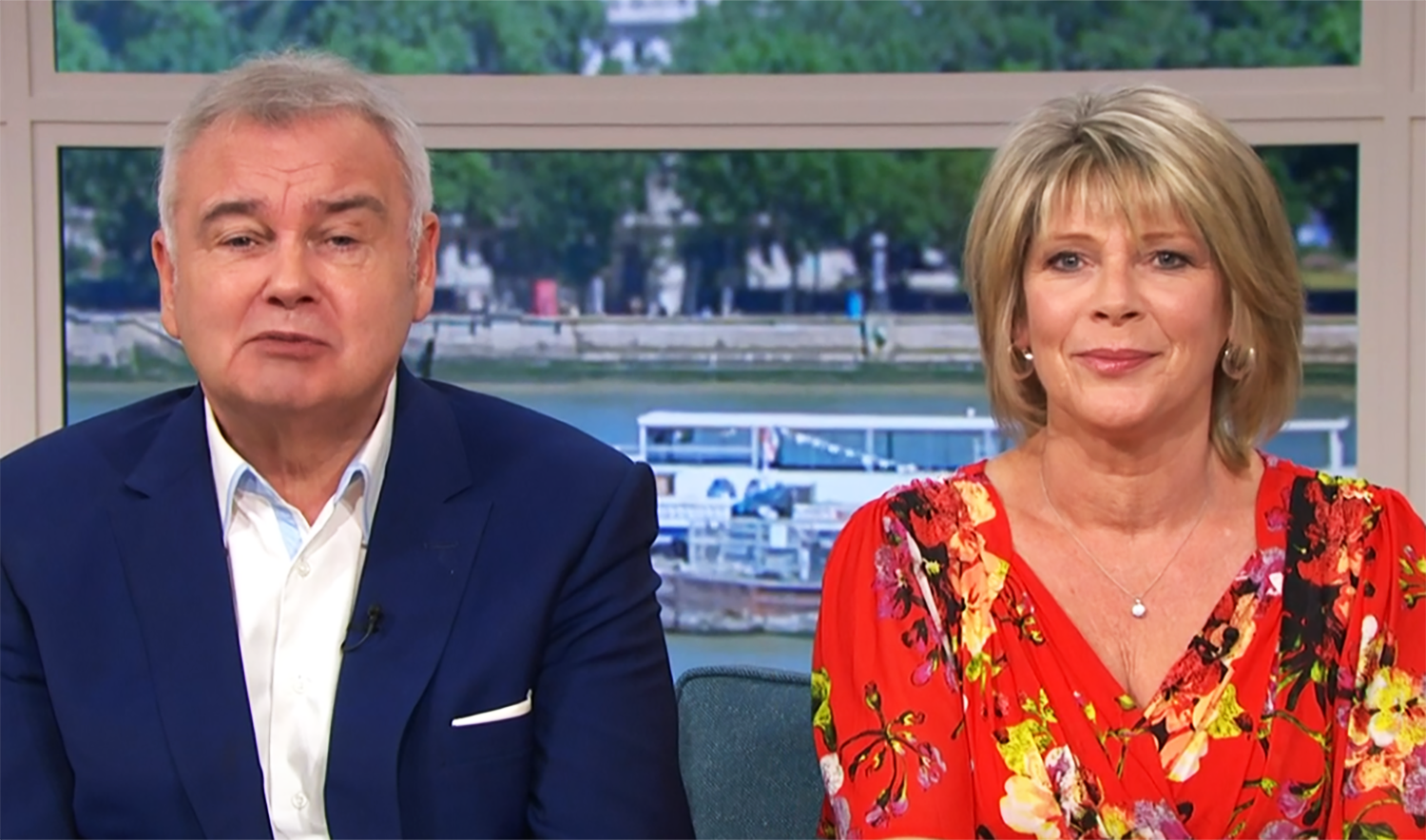 Eamonn Holmes and Ruth Langsford on This Morning