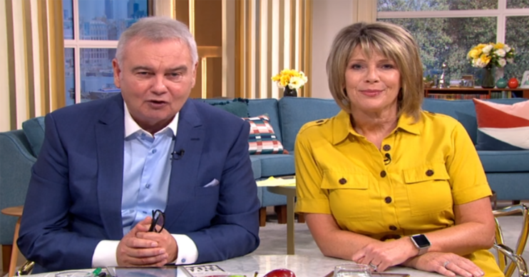 Eamonn Holmes and Ruth Langsford on This Morning