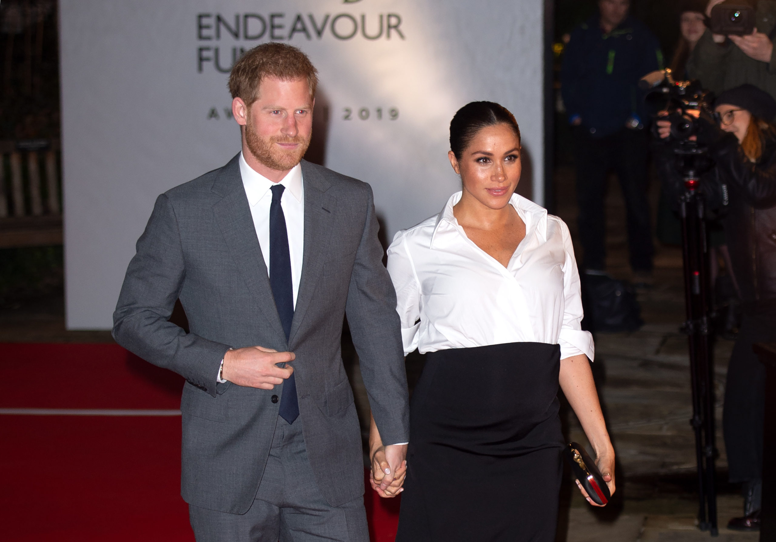 Prince Harry and Meghan Markle recently spoke out about race (Credit: Splash News)