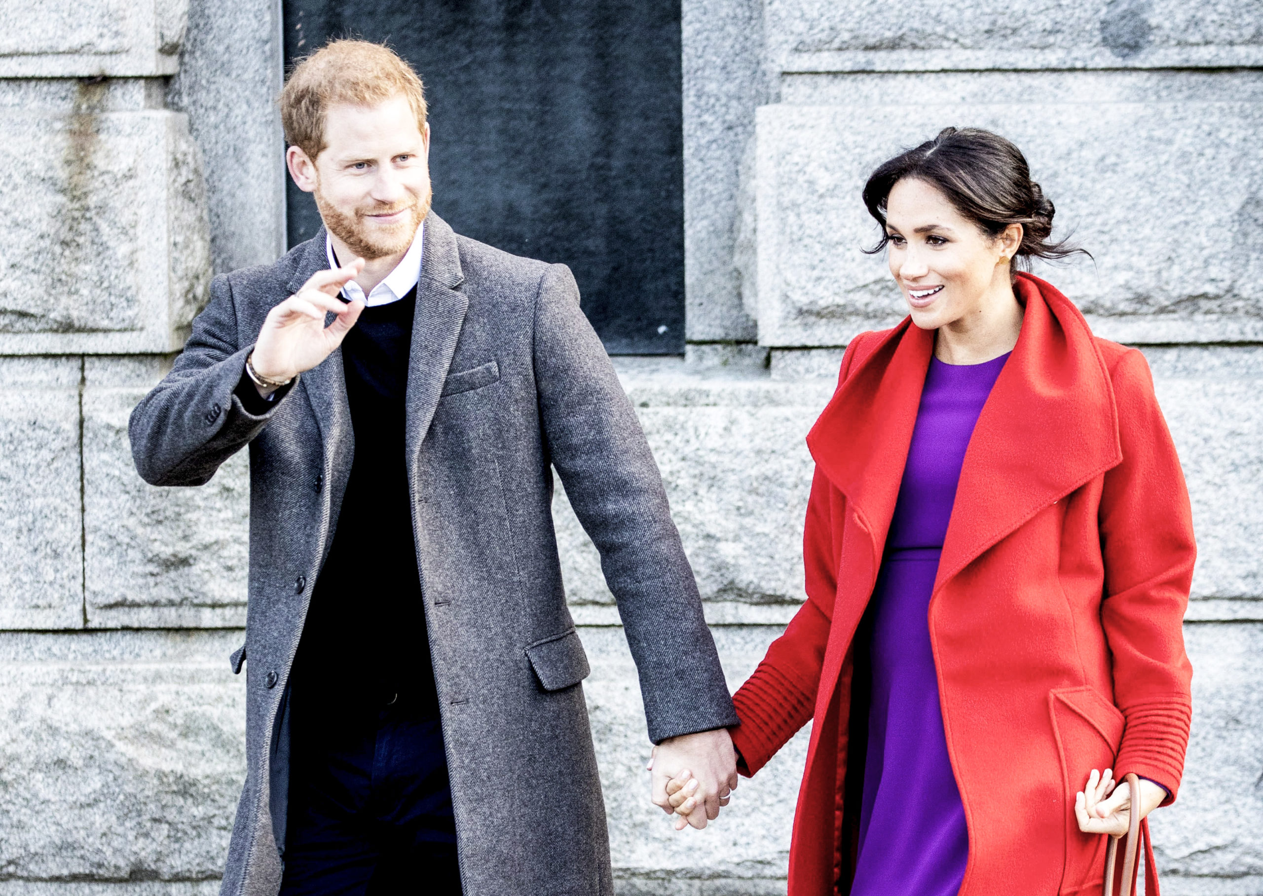 Harry and Meghan stepped down as senior royals earlier this year (Credit: Splash News)