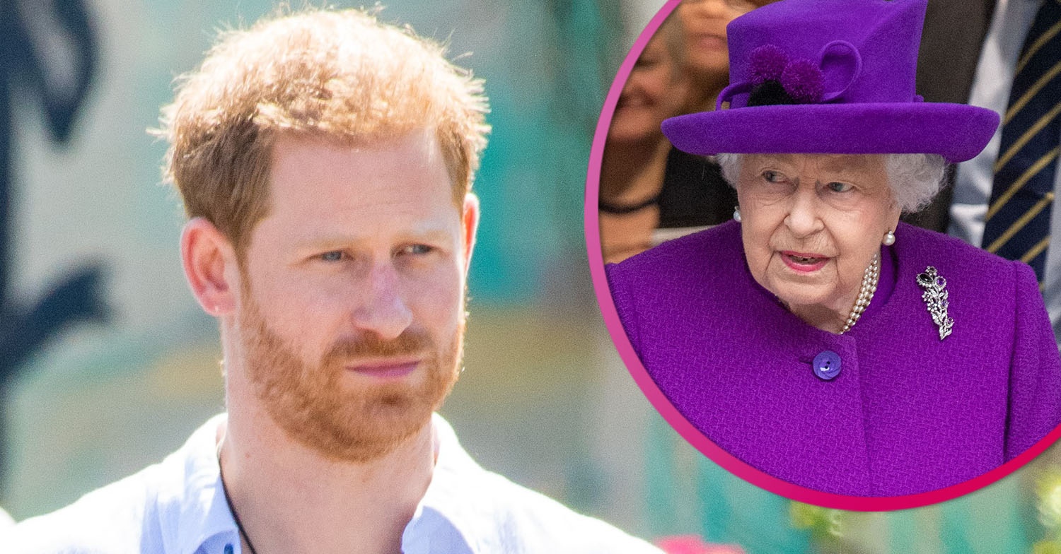 Prince Harry and the queen