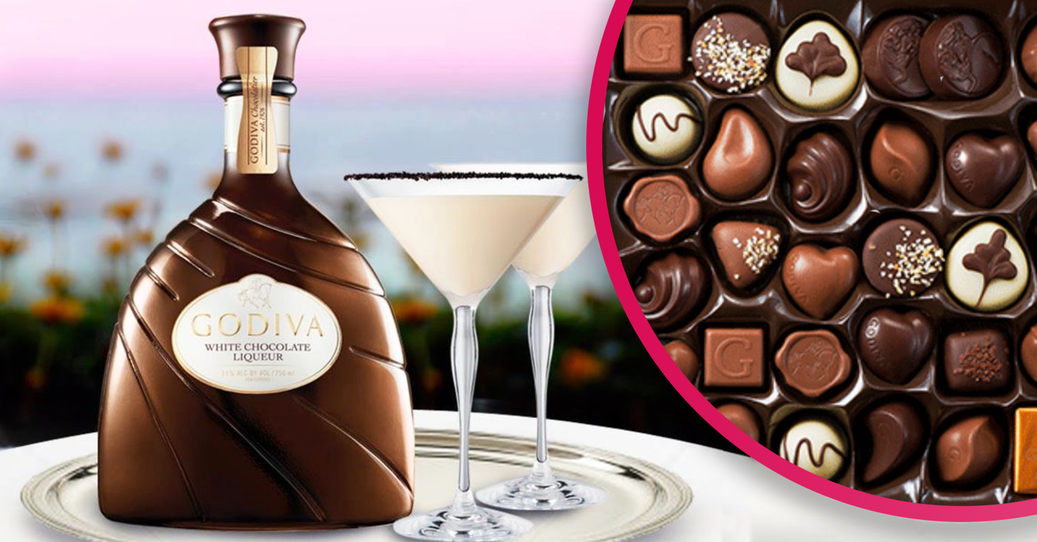 Godiva white chocolate liqueur