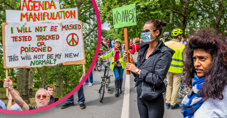 anti-mask activists