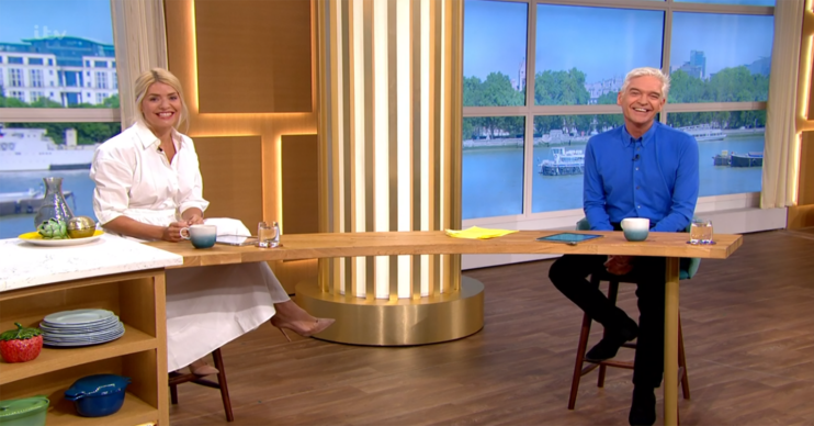 Holly Willoughby and Phillip Schofield on This Morning