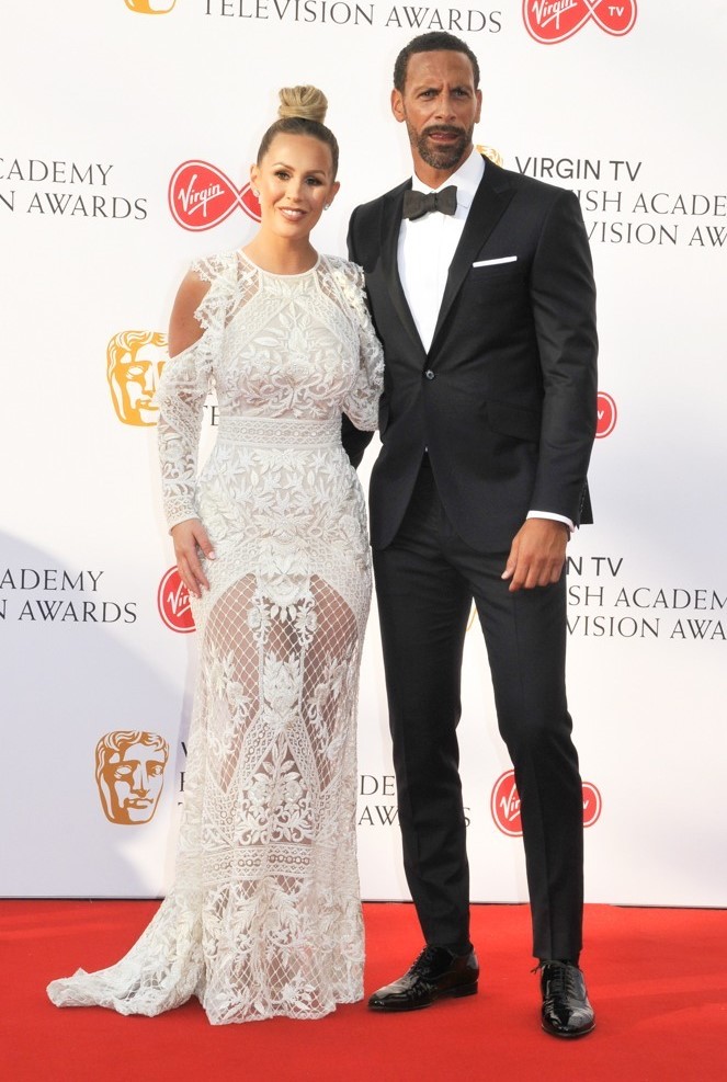 Kate and Rio Ferdinand on the red carpet