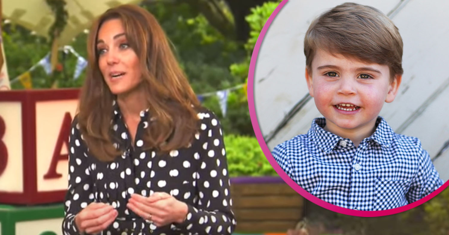 Duchess of Cambridge and Prince Louis
