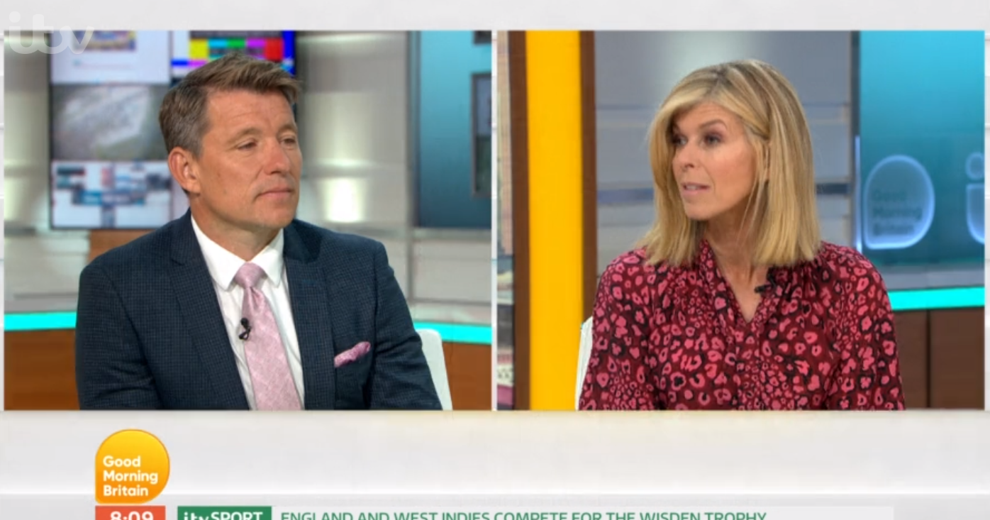 Kate Garraway on GMB