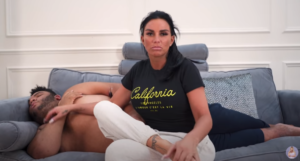 Katie Price and son Harvey