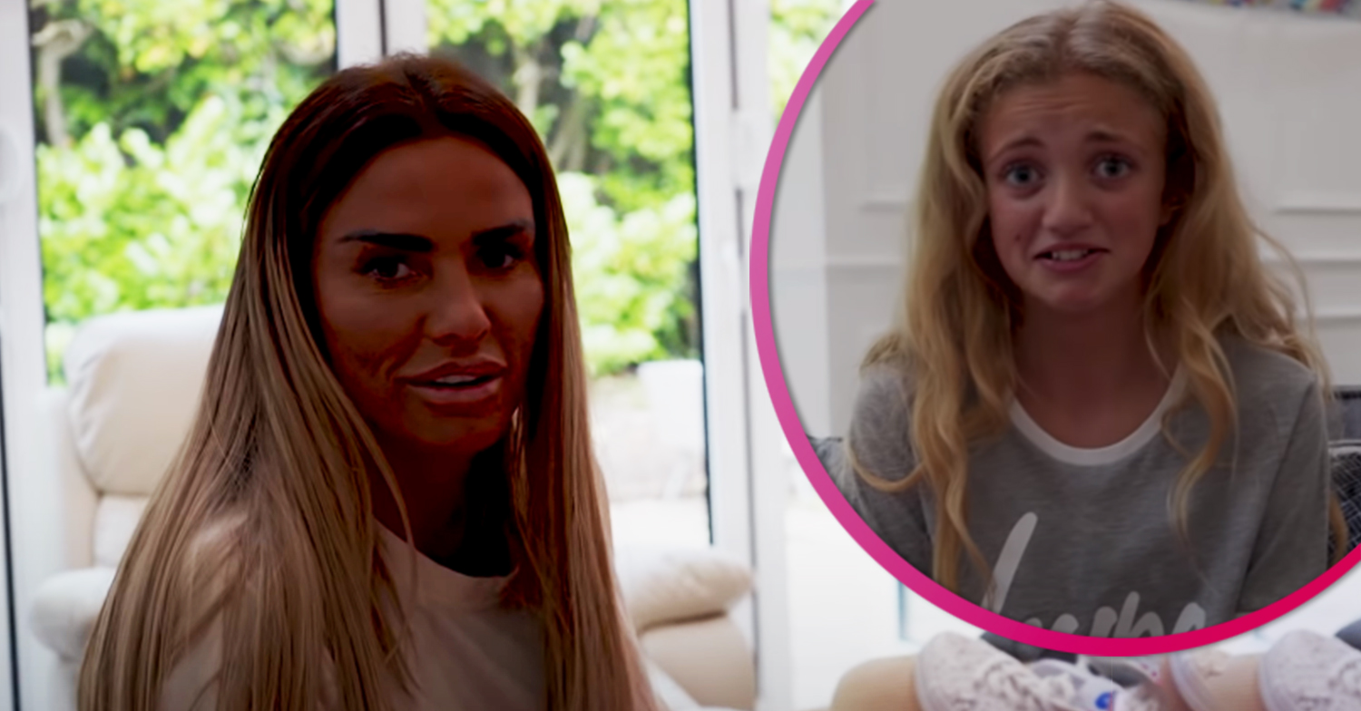 Katie Price and daughter Princess