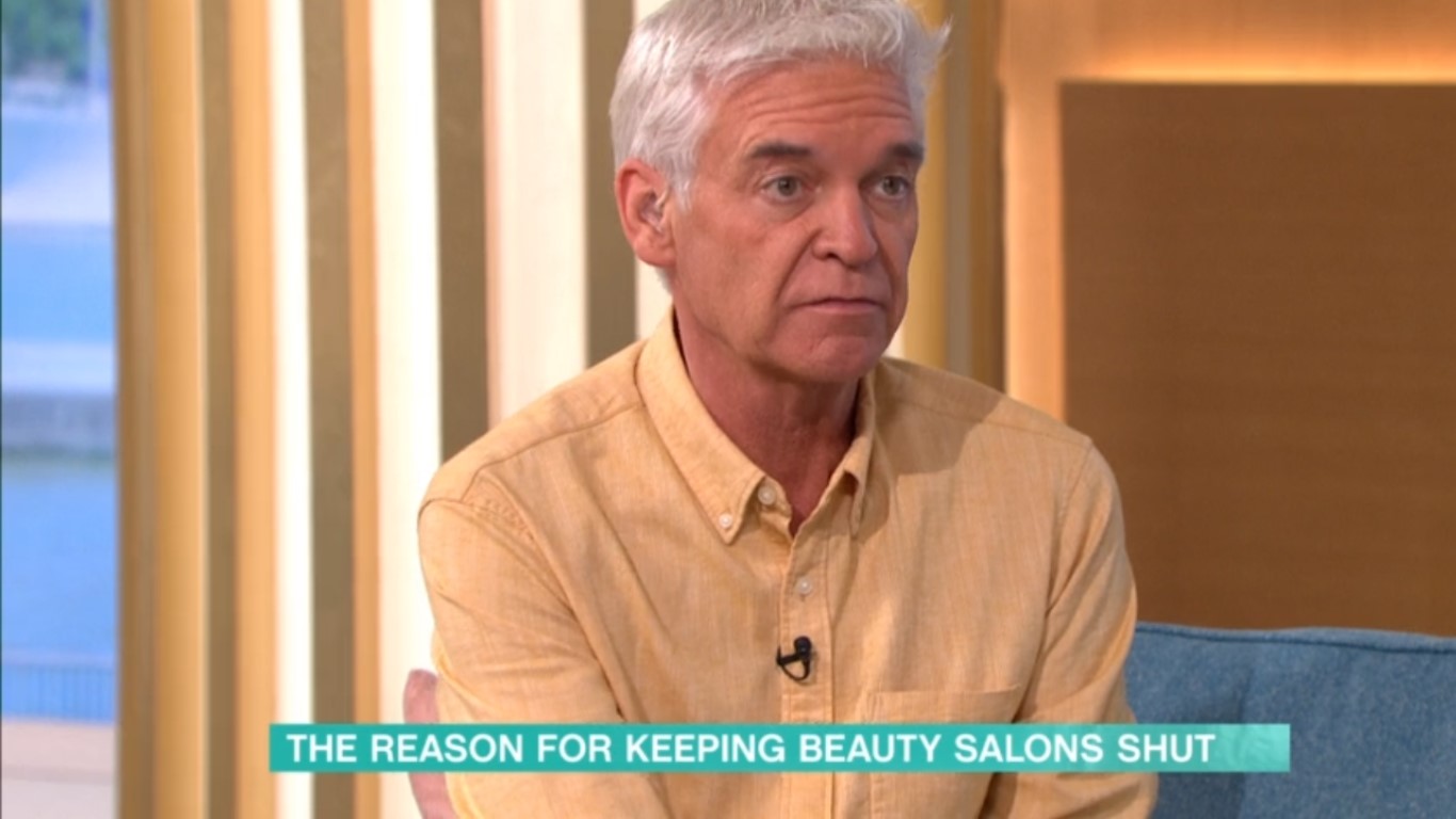 Fans wanted reassurance from Phillip Schofield that he isn't leaving This Morning (Credit: ITV)